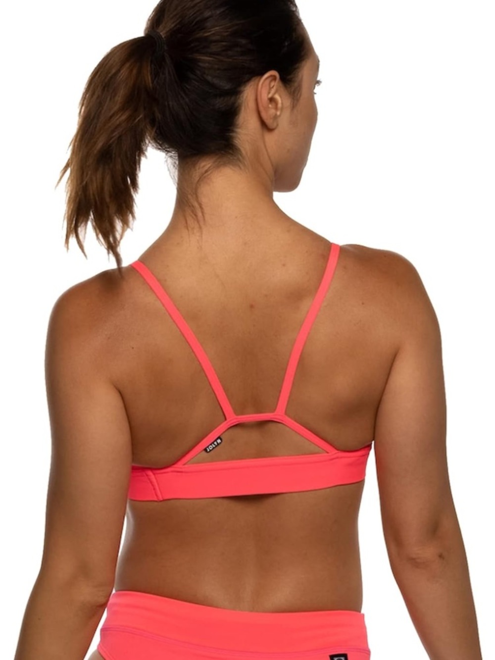 Jolyn Clothing Pink Swim Bikini Top